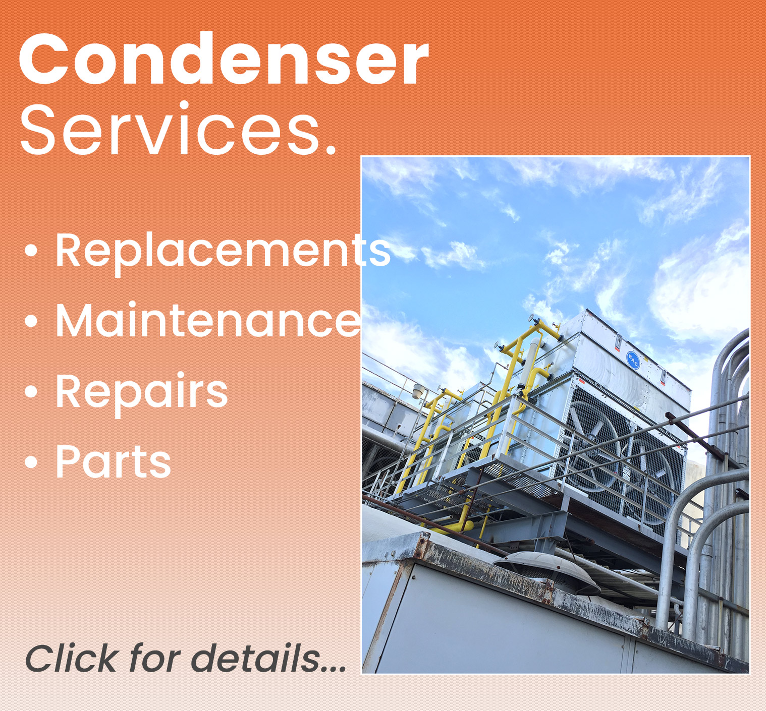 condenser services industrial refrigeration				